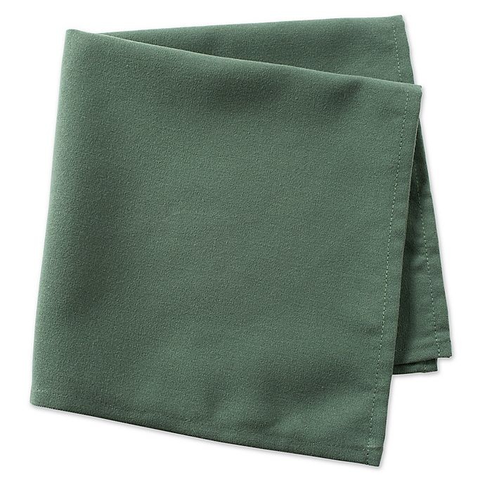 slide 2 of 5, Design Imports Finishing Touch Napkins - Green, 6 ct