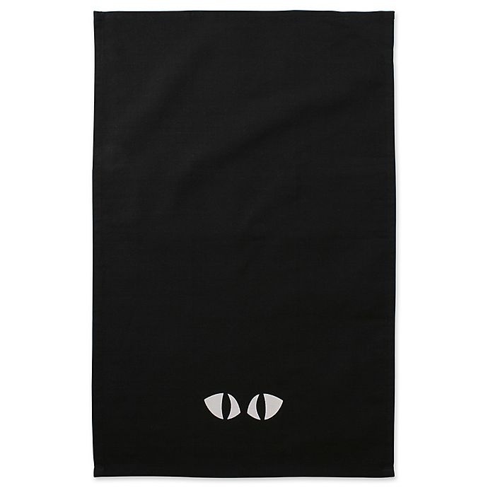 slide 6 of 7, DII Jack-O-Lantern Kitchen Towels - Black, 3 ct