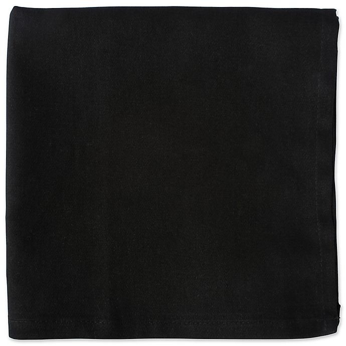 slide 2 of 5, Design Imports Basics Napkins - Black, 6 ct