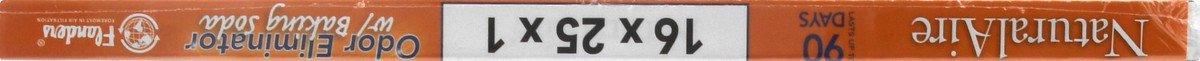 slide 8 of 8, NaturalAire 16 x 25 x 1 Odor Eliminator with Baking Soda Air Cleaning Filter 1 ea, 1 ct