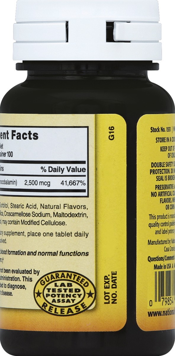 slide 3 of 4, Nature's Blend Vitamin B12, 1 ct