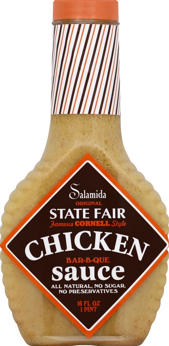 slide 2 of 2, Salamida Bar-B-Que Sauce, Chicken, 16 oz