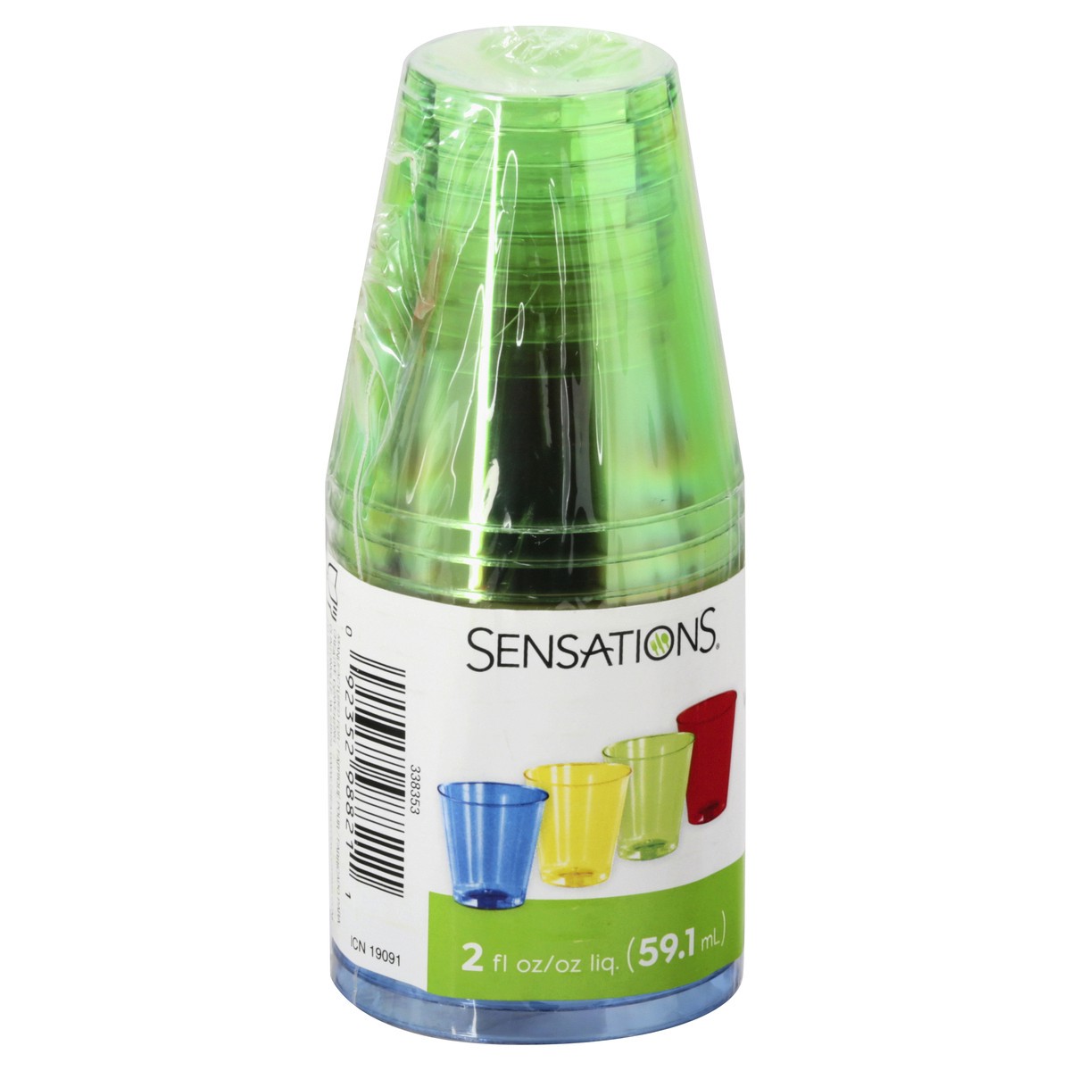 slide 7 of 10, Sensations 2 Fluid Ounce Plastic Shot Glasses 16 ea, 16 ct