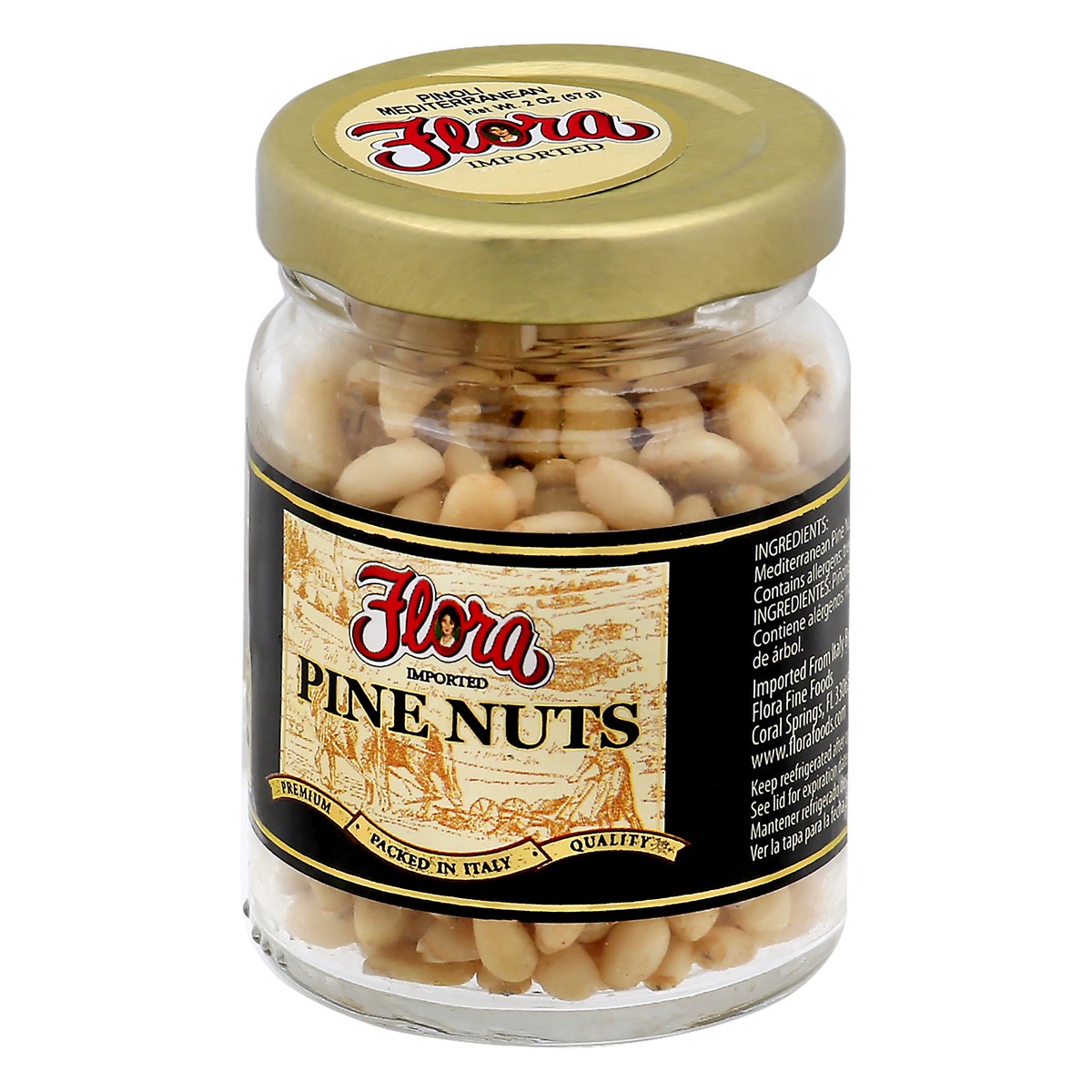 slide 4 of 4, Flora Pignoli Nuts 2 Ounces, 2 oz