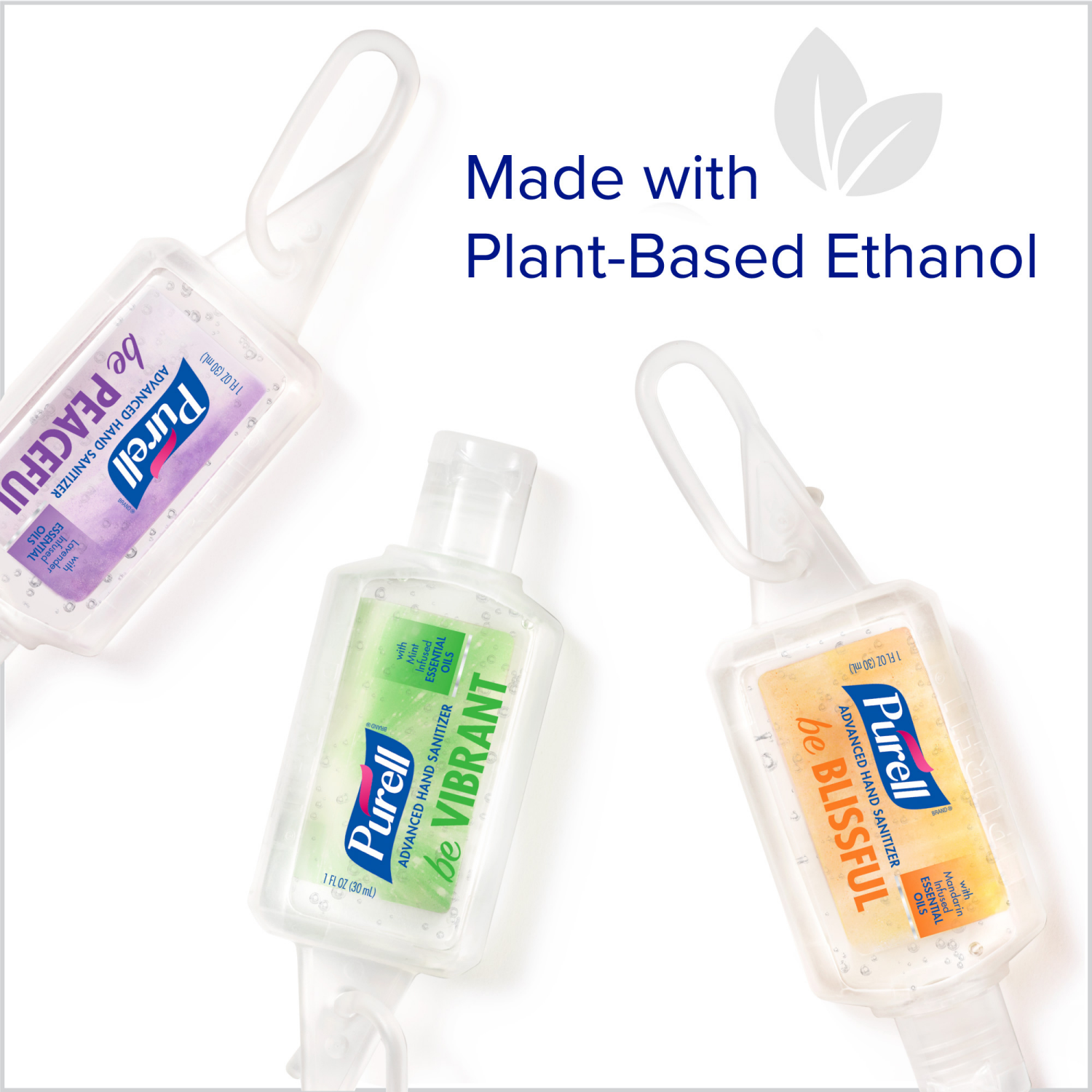 slide 6 of 6, PURELL Advanced Hand Sanitizer Infused with Essential Oils Gel, 1 fl oz with JELLY WRAP™ Carrier, 1 fl oz