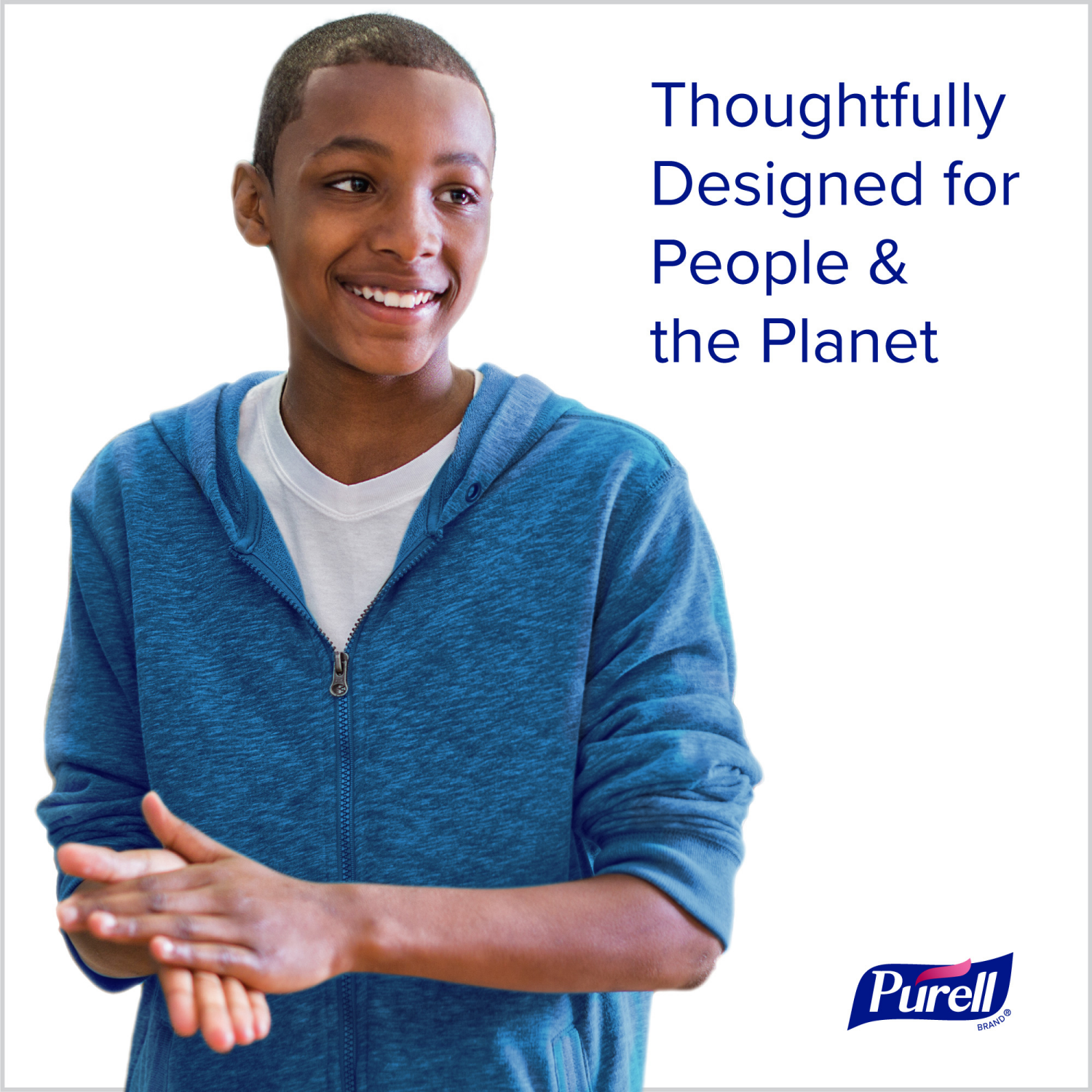 slide 2 of 6, PURELL Advanced Hand Sanitizer Naturals with Plant Based Alcohol, 8 fl oz Portable Pump Bottle, 8 fl oz