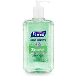 PURELL Advanced Hand Sanitizer Soothing Gel, 24 fl oz Table Top Pump Bottle