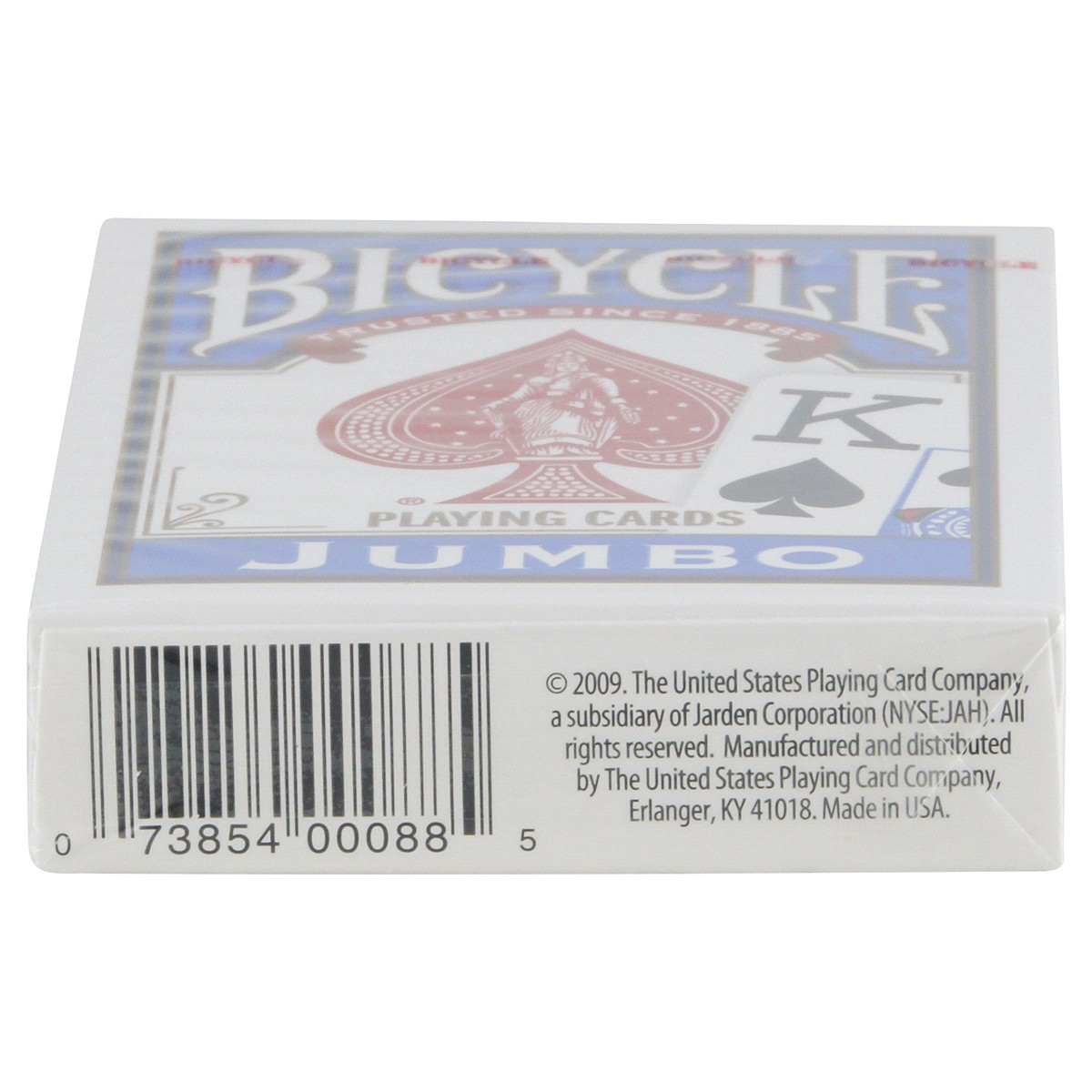 slide 3 of 3, Bicycle Jumbo Playing Cards Blue, 1 ct