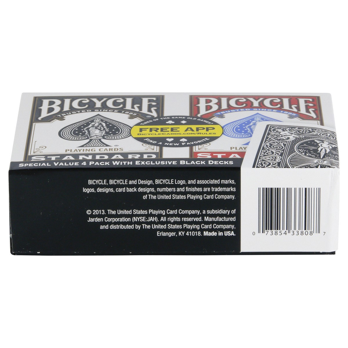 slide 3 of 3, Bicycle play card, 4 ct