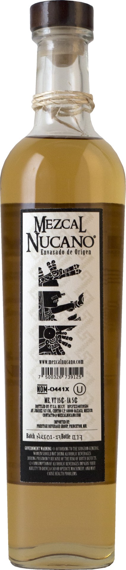 slide 2 of 2, Mezcal Nucano Tequila Reposado, 750 ml