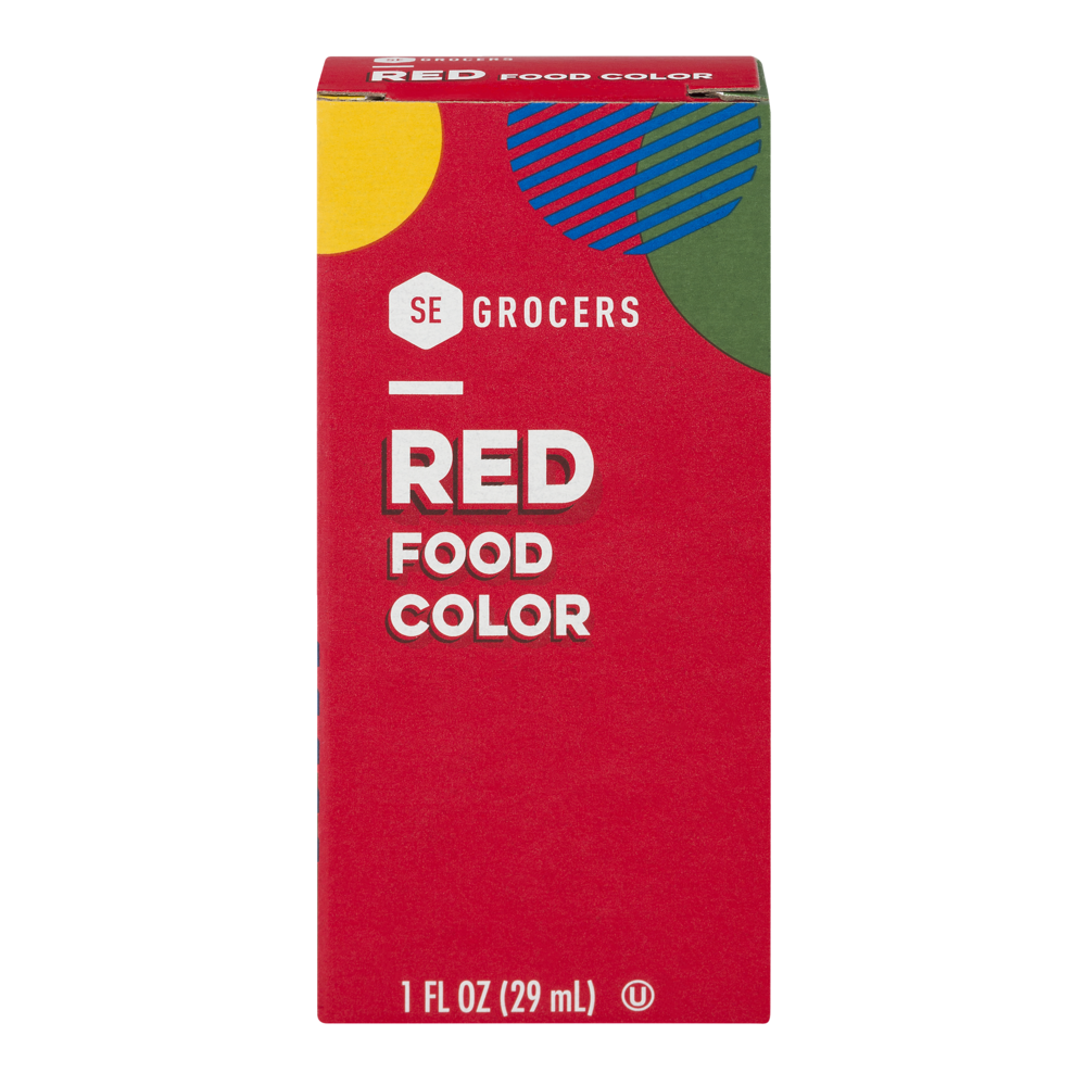 slide 1 of 1, SE Grocers Food Coloring Red, 1 oz