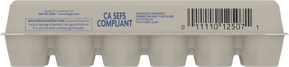 slide 3 of 3, Qfc Cage Free Extra Large White Grade Aa Eggs, 12 ct