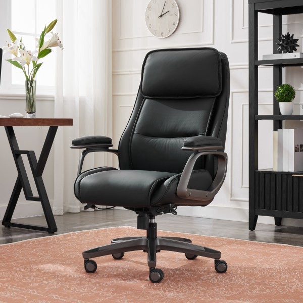 Serta SmartLayers Mosby Ergonomic Vegan Leather High-Back