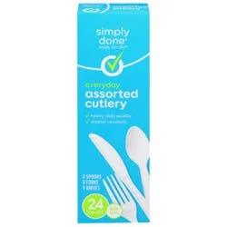 Simply Done Everyday Cutlery, Assorted