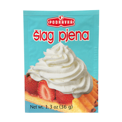 slide 1 of 1, Podravka Fant Slag Pjena Whip Top Pwdr, 1.3 oz