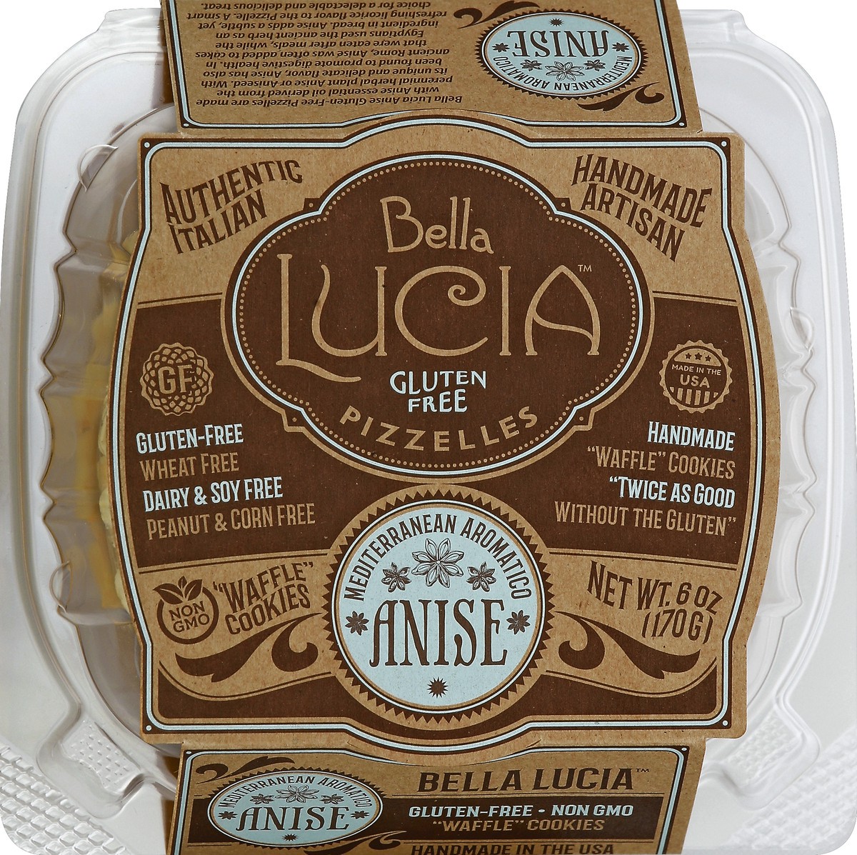 slide 2 of 4, Bella Lucia Pizzelles 6 oz, 6 oz