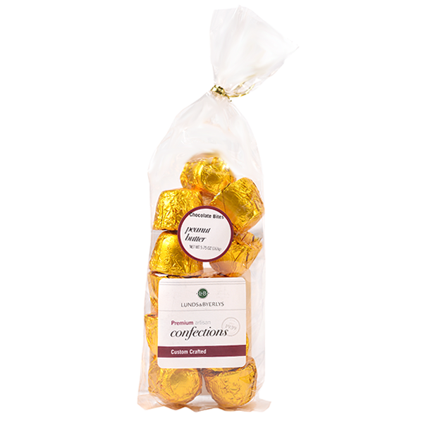 slide 1 of 1, L&B Peanut Butter Chocolate Bites, 5.75 oz