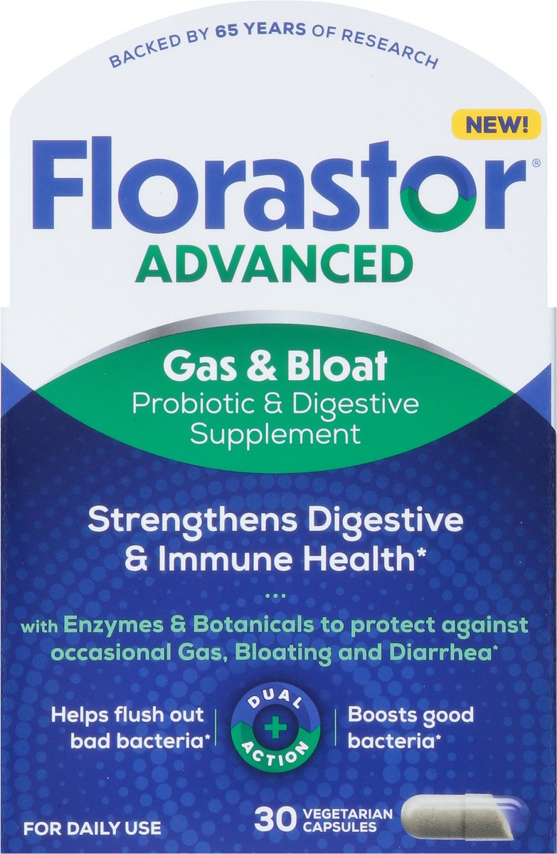 slide 13 of 14, Florastor Helix Gas & Bloat 250 mg 30 ct, 30 ct