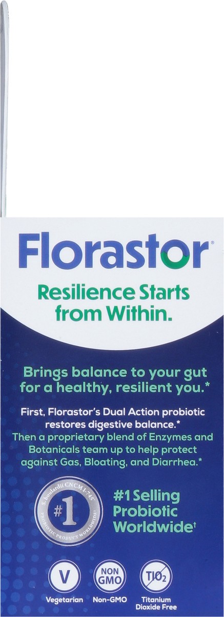 slide 6 of 14, Florastor Helix Gas & Bloat 250 mg 30 ct, 30 ct