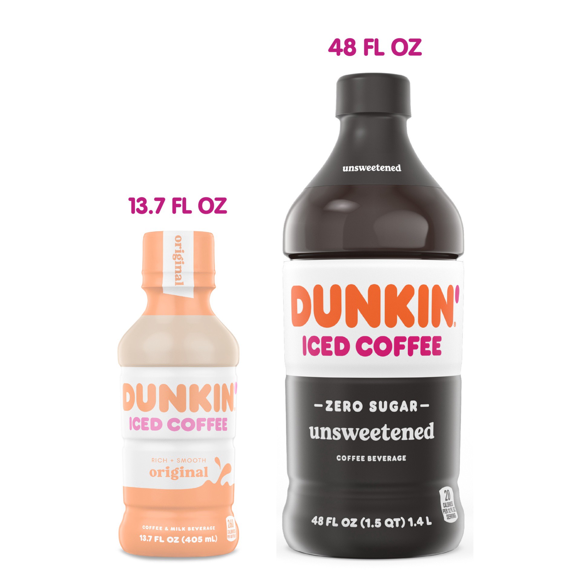 slide 12 of 13, Dunkin' Iced Coffee - Unsweetened, 1 ct