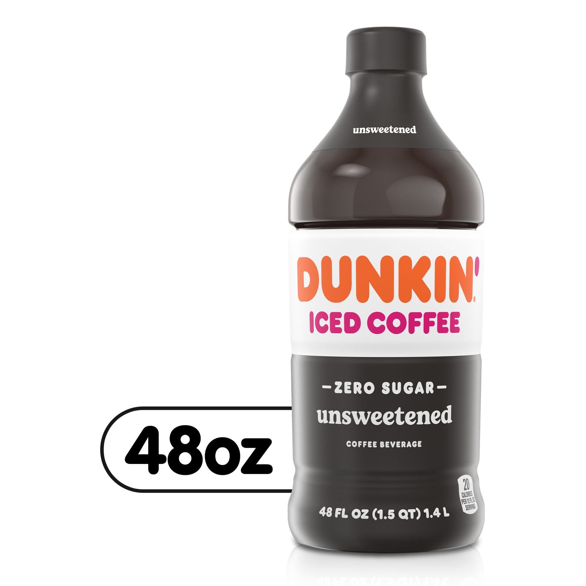 slide 1 of 13, Dunkin' Iced Coffee - Unsweetened, 1 ct