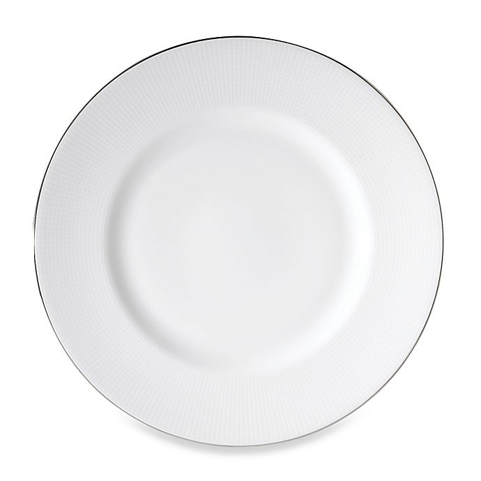 slide 1 of 1, Vera Wang Wedgwood Blanc Sur Blanc Accent Plate, 1 ct