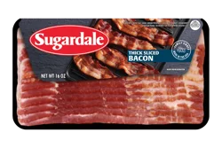 Sugardale Thick Sliced Bacon, 16oz.