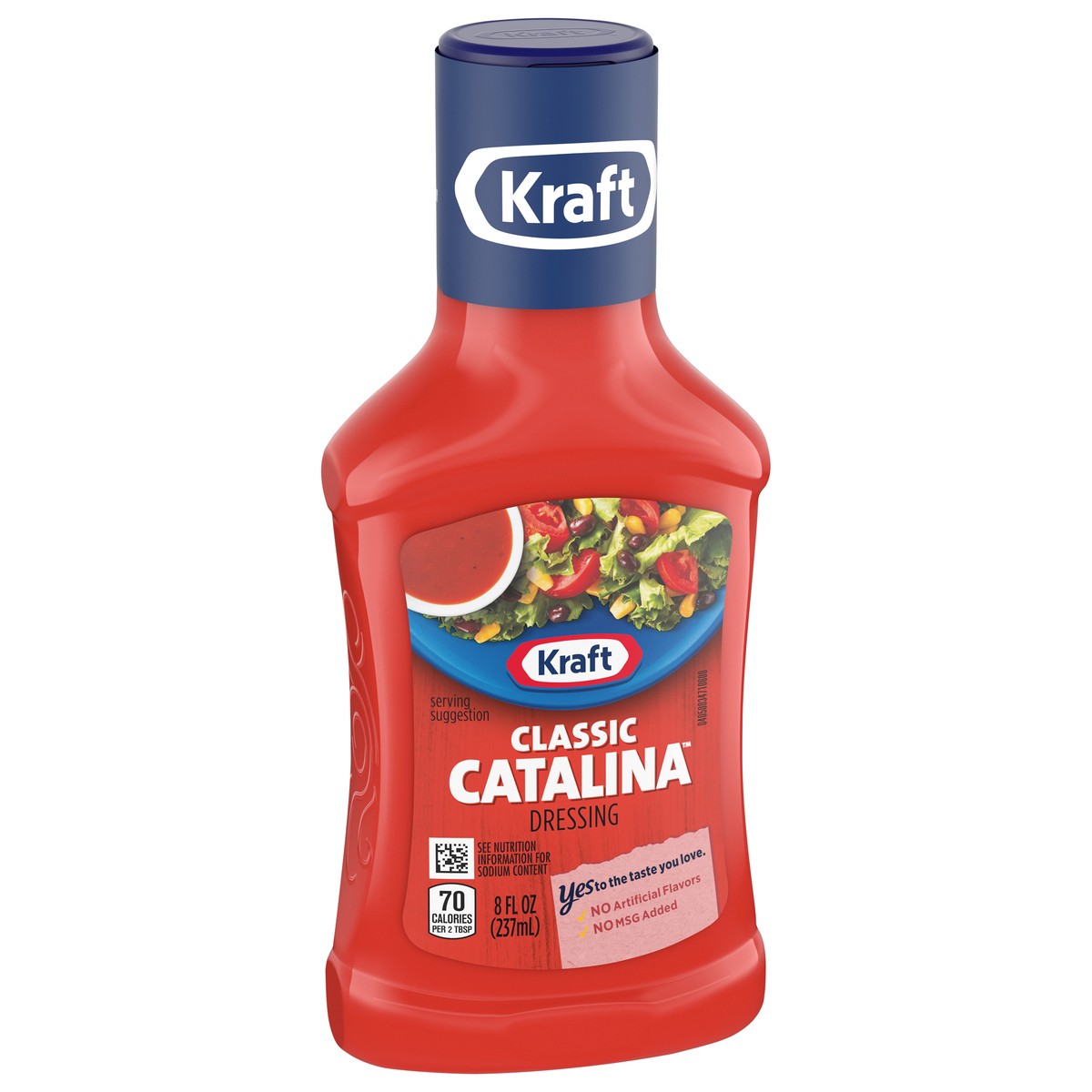 slide 5 of 9, Kraft Classic Catalina Salad Dressing, 8 fl oz Bottle, 8 fl oz