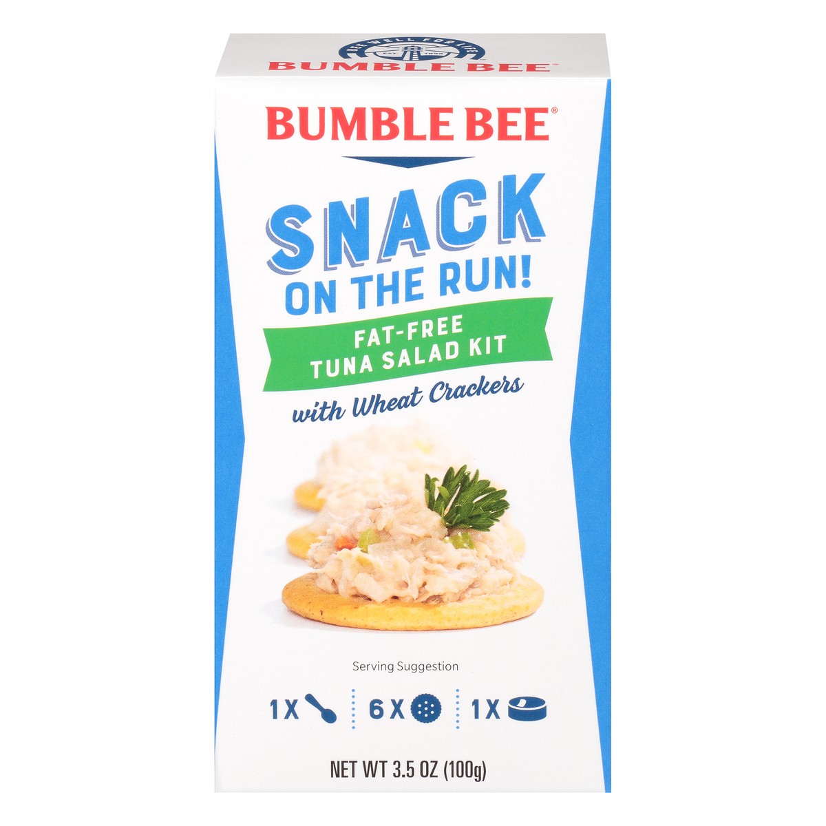 slide 5 of 14, Bumble Bee Fat Free Tuna Snack Kit, 3.5 oz