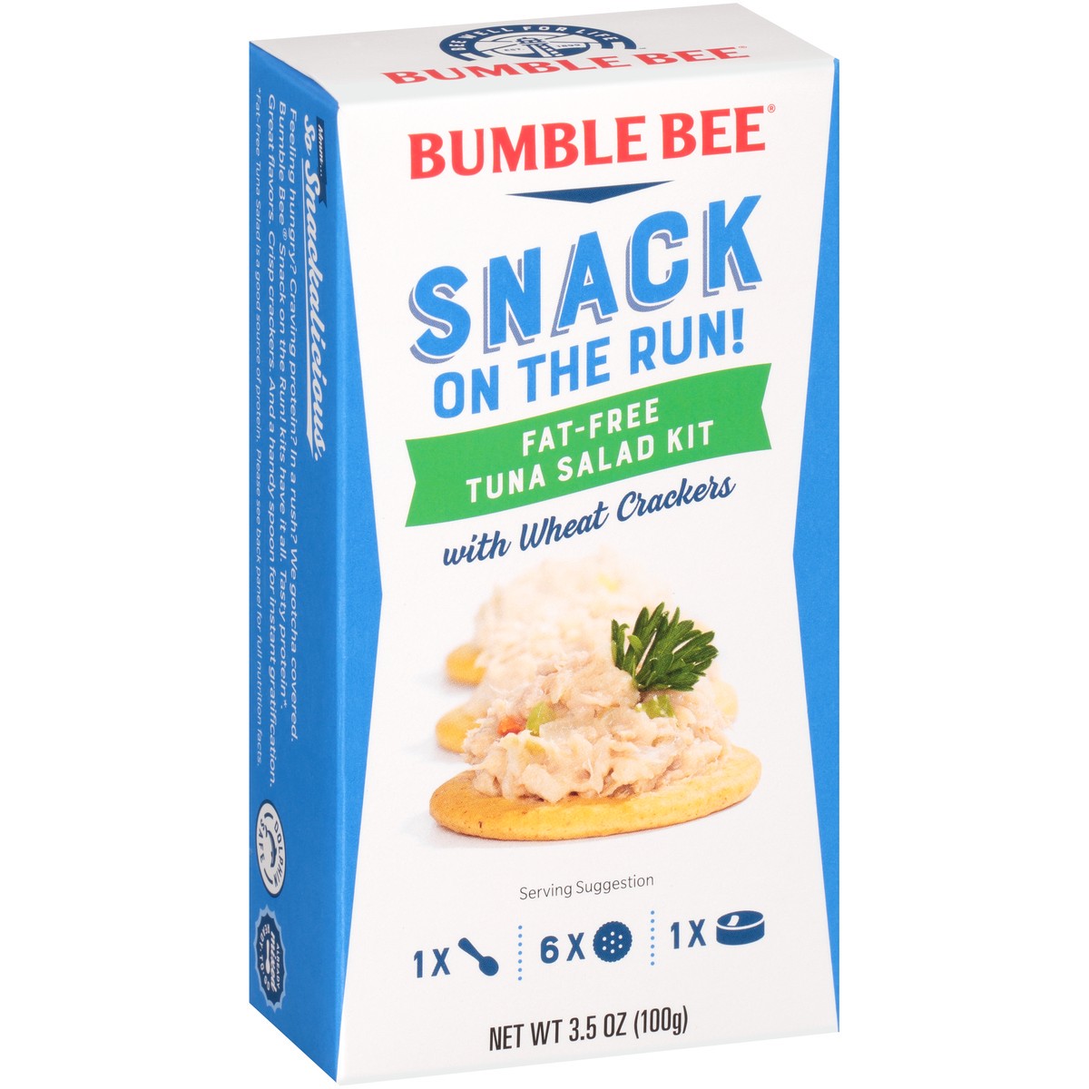 slide 6 of 14, Bumble Bee Fat Free Tuna Snack Kit, 3.5 oz