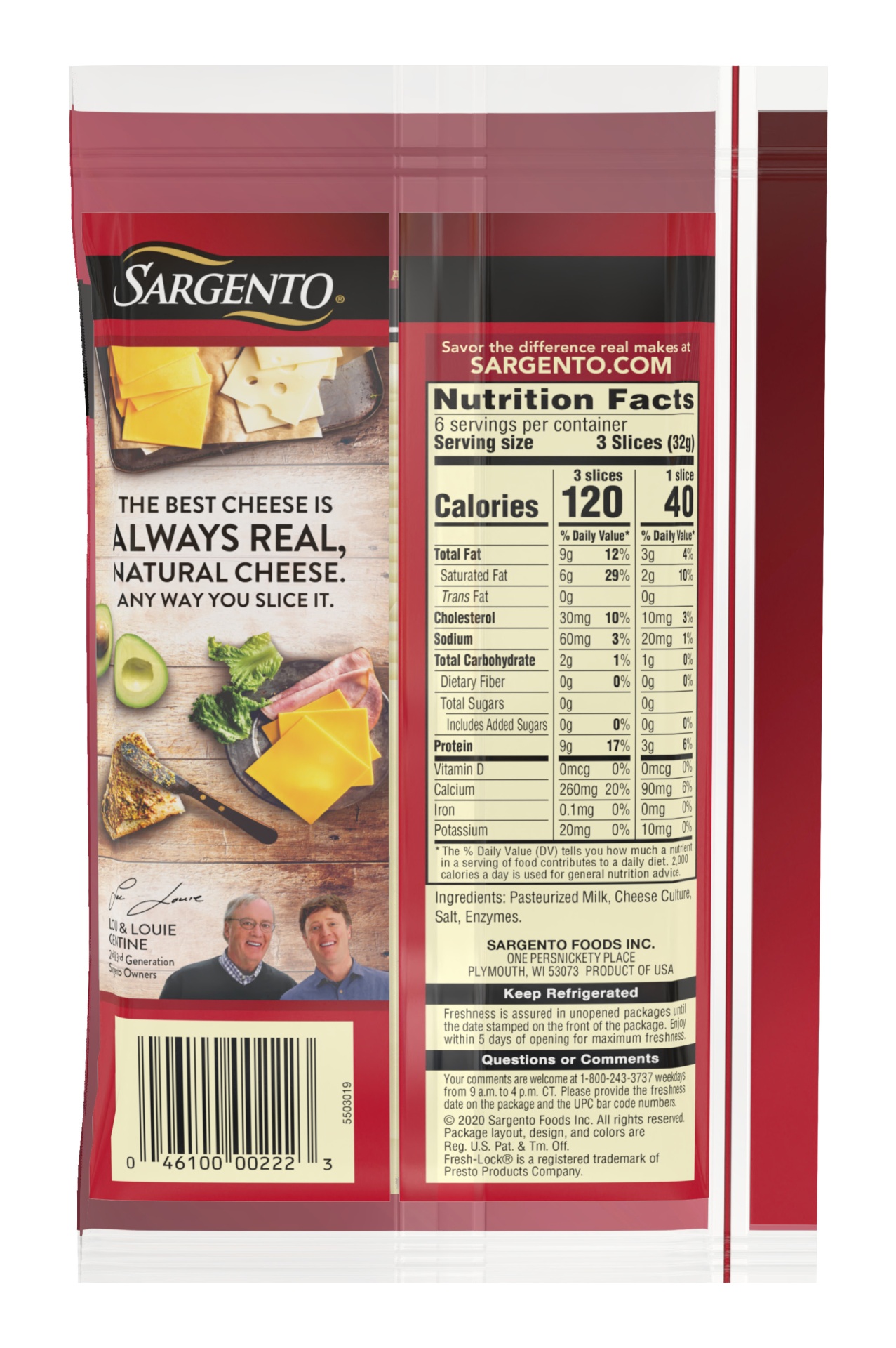 slide 2 of 7, Sargento Ultra Thin Sliced Swiss Cheese, 18 ct