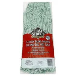 First Street Green Wet Mop Head