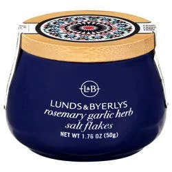 Lunds & Byerlys Rosemary Garlic Herb Salt Flakes 1.76 oz