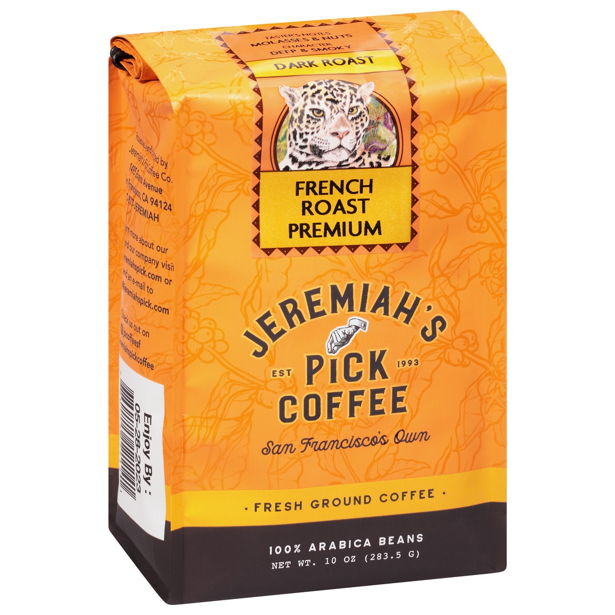 slide 2 of 9, Jeremiah's Jeremiahs Pick Coffee Freshly Ground French Roast, 10 oz