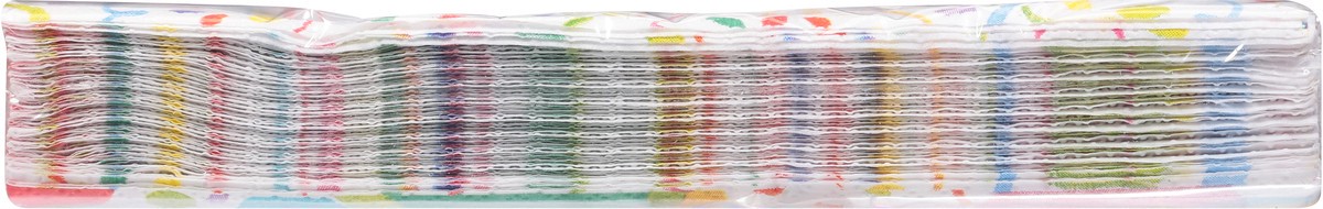 slide 4 of 12, Caspari Triple-Ply White Balloons and Confetti Napkins 20 ea, 20 ct