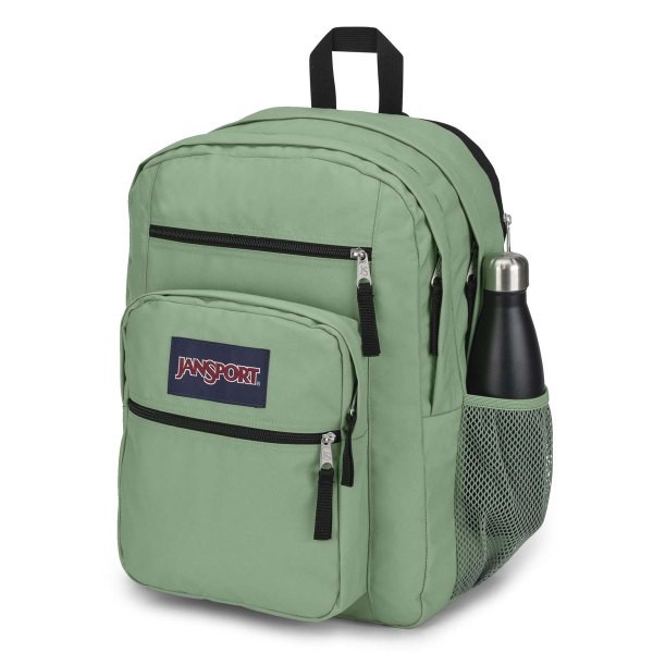 slide 2 of 2, JanSport Big Student Backpack With 15" Laptop Pocket, Loden Frost, 15 in