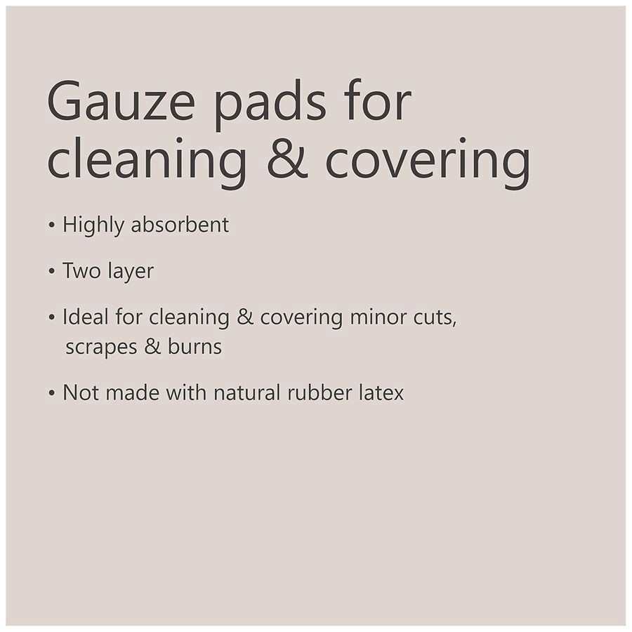 slide 2 of 5, Walgreens 3-Inch Gauze Pads, 25 ct
