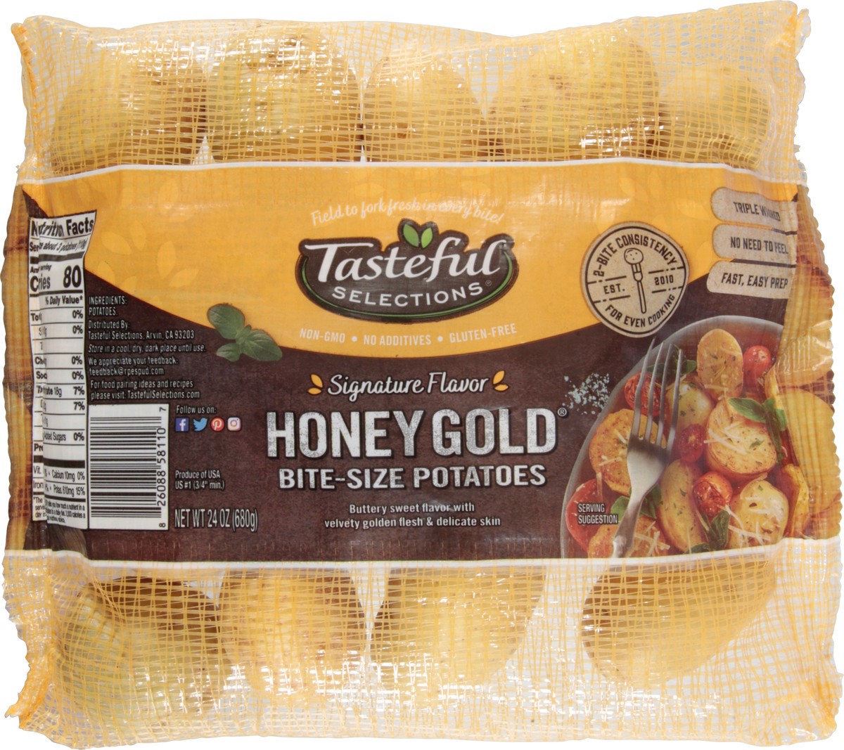 slide 1 of 11, Tasteful Selections Honey Gold Bite-Size Potatoes 24 oz, 24 oz