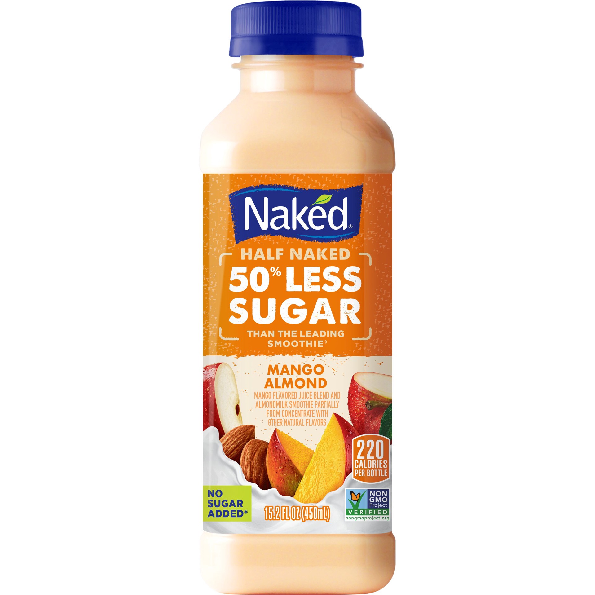 slide 1 of 1, Naked Juice Mango Almond, 1 ct