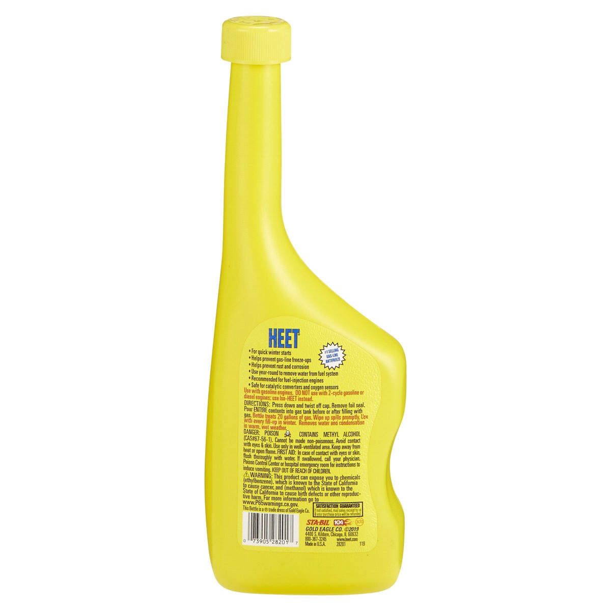 slide 2 of 2, HEET Gas-Line Antifreeze & Water Remover 12 oz, 12 oz