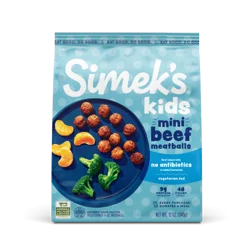 Simek's Mini Beef Meatballs - Frozen - 12oz