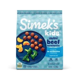 Simek's Mini Beef Meatballs - Frozen - 12oz