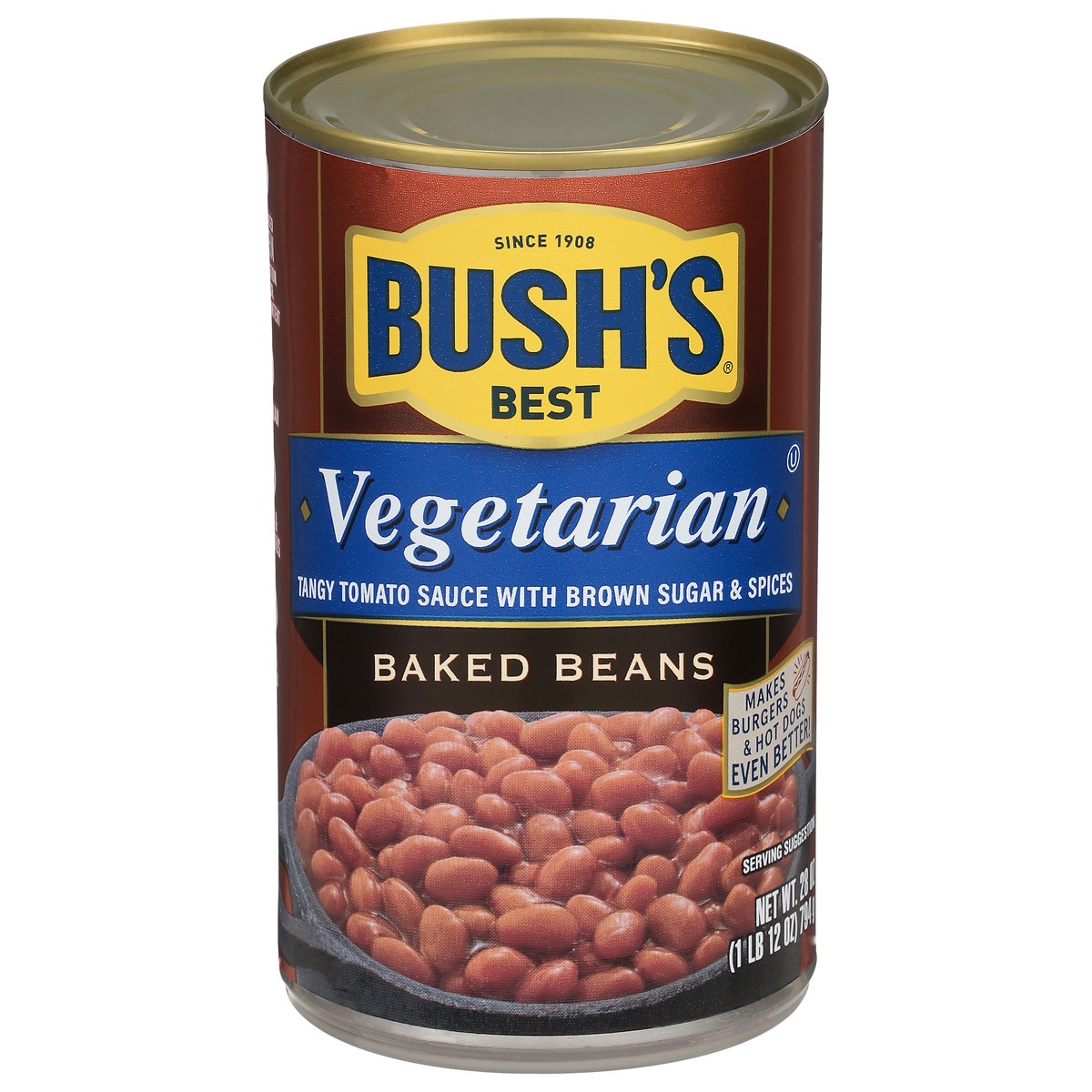 slide 1 of 75, Bush's Best Vegetarian Baked Beans, 28 oz