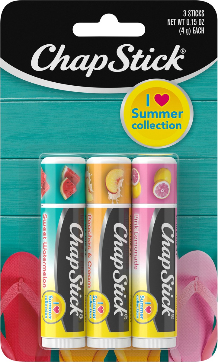 slide 5 of 7, ChapStick I Love Summer Collection, 3 ct