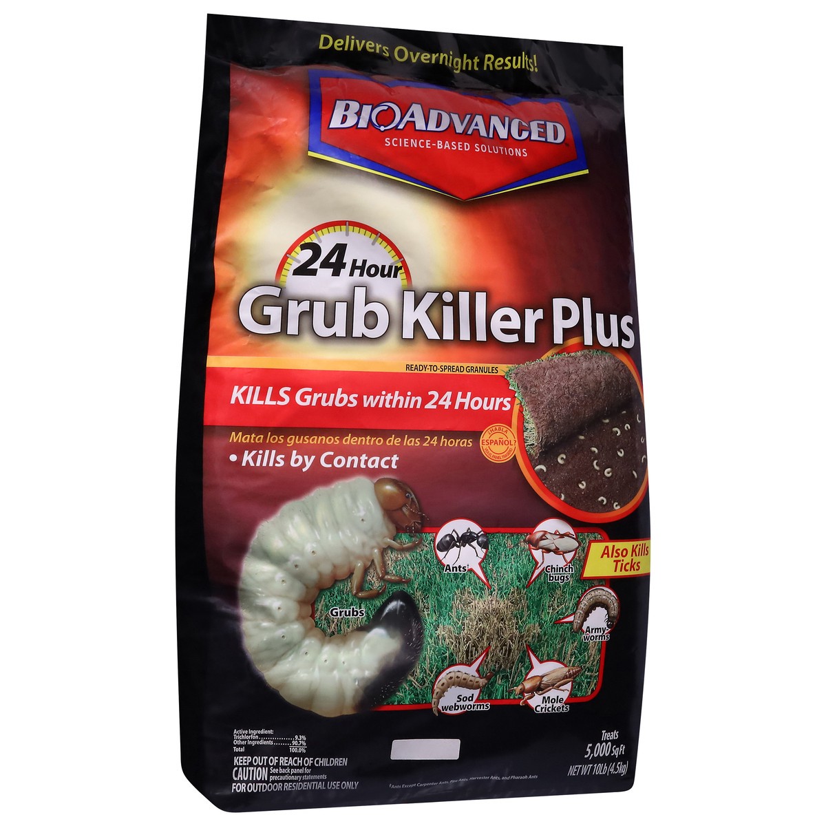 slide 10 of 12, Bioadvanced Grub Killer Plus 10 lb, 1 ct