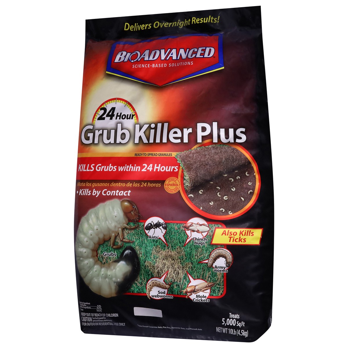 slide 8 of 12, Bioadvanced Grub Killer Plus 10 lb, 1 ct