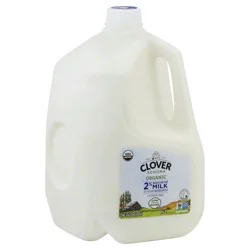 Clover Sonoma Pasture Raised Organic 2% Reduced Fat Milk 1 gal