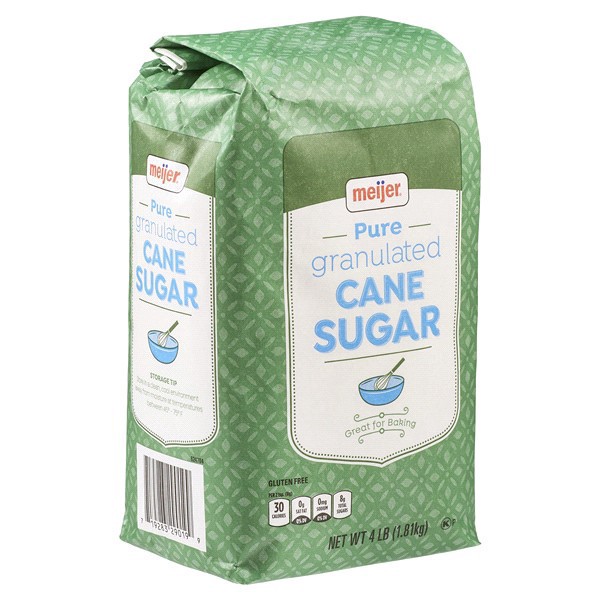 slide 13 of 29, Meijer Pure Granulated Cane Sugar, 4 lb