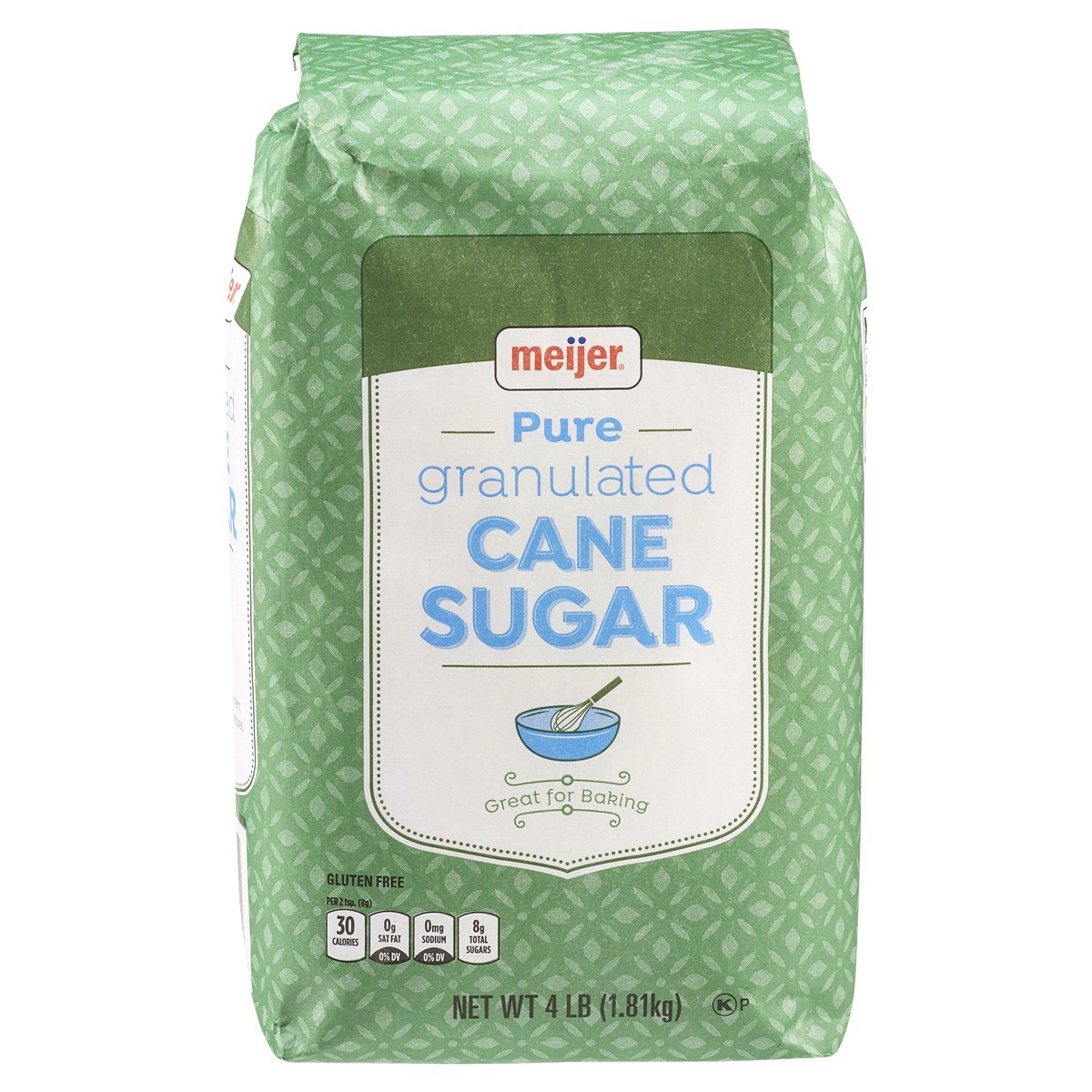 slide 1 of 29, Meijer Pure Granulated Cane Sugar, 4 lb