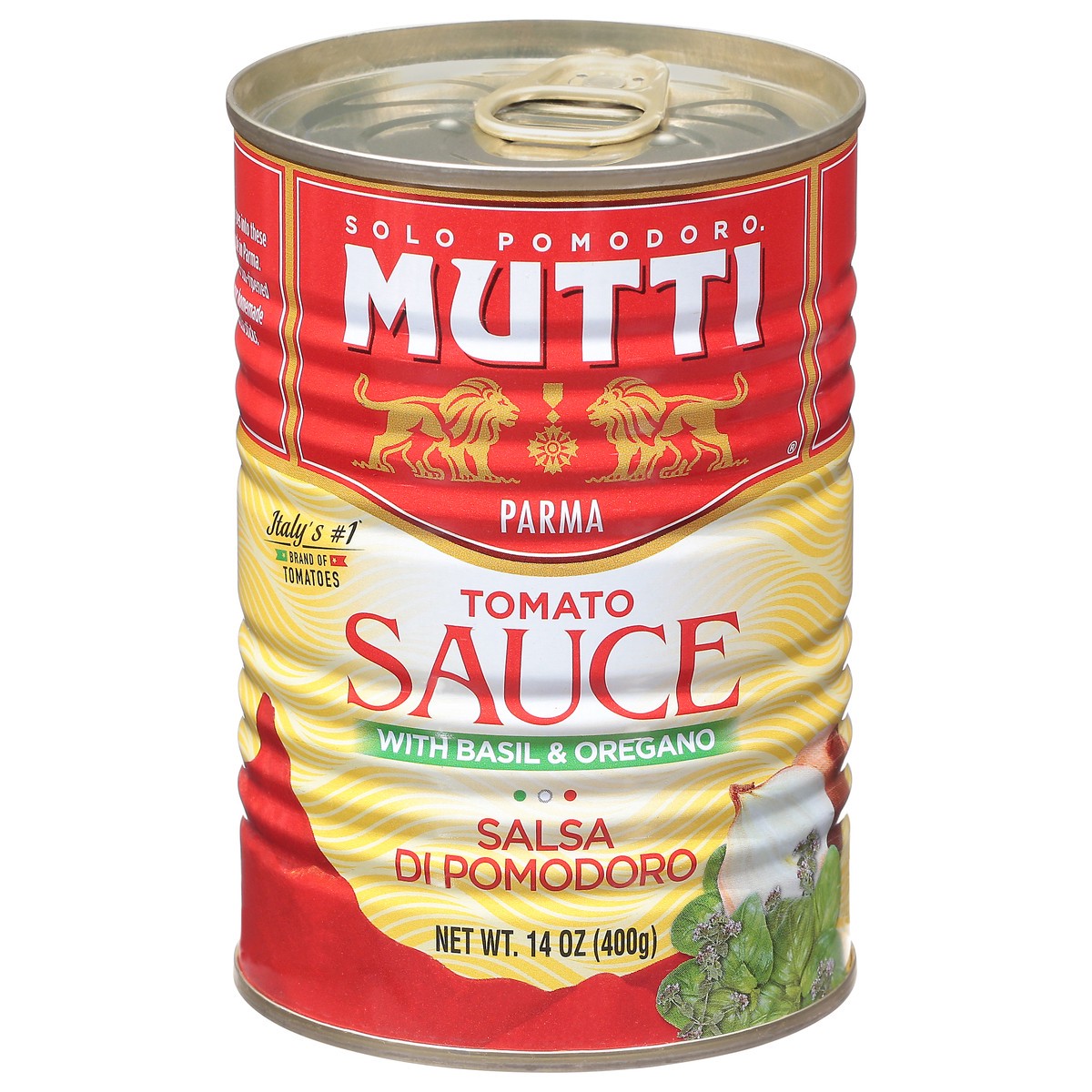 slide 12 of 14, Mutti Tomato Sauce With Basil & Oregano 14 oz, 14 oz